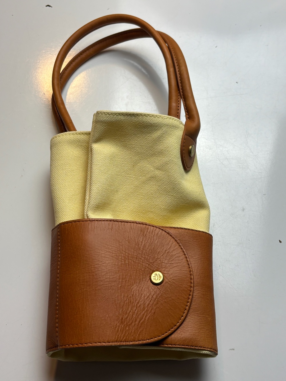346 Brooks Brothers canvas packable tote